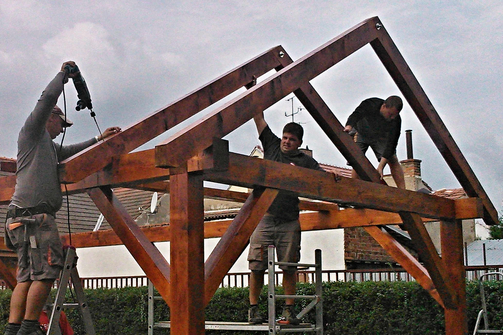 Naše služby tesaři pergola